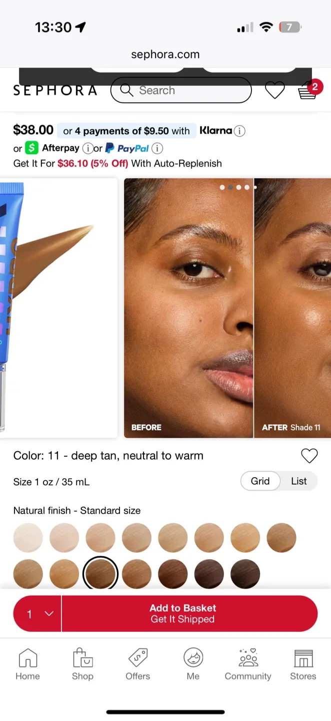 Milk Makeup Bronzer Stick - Shade 11 image indicator(3)