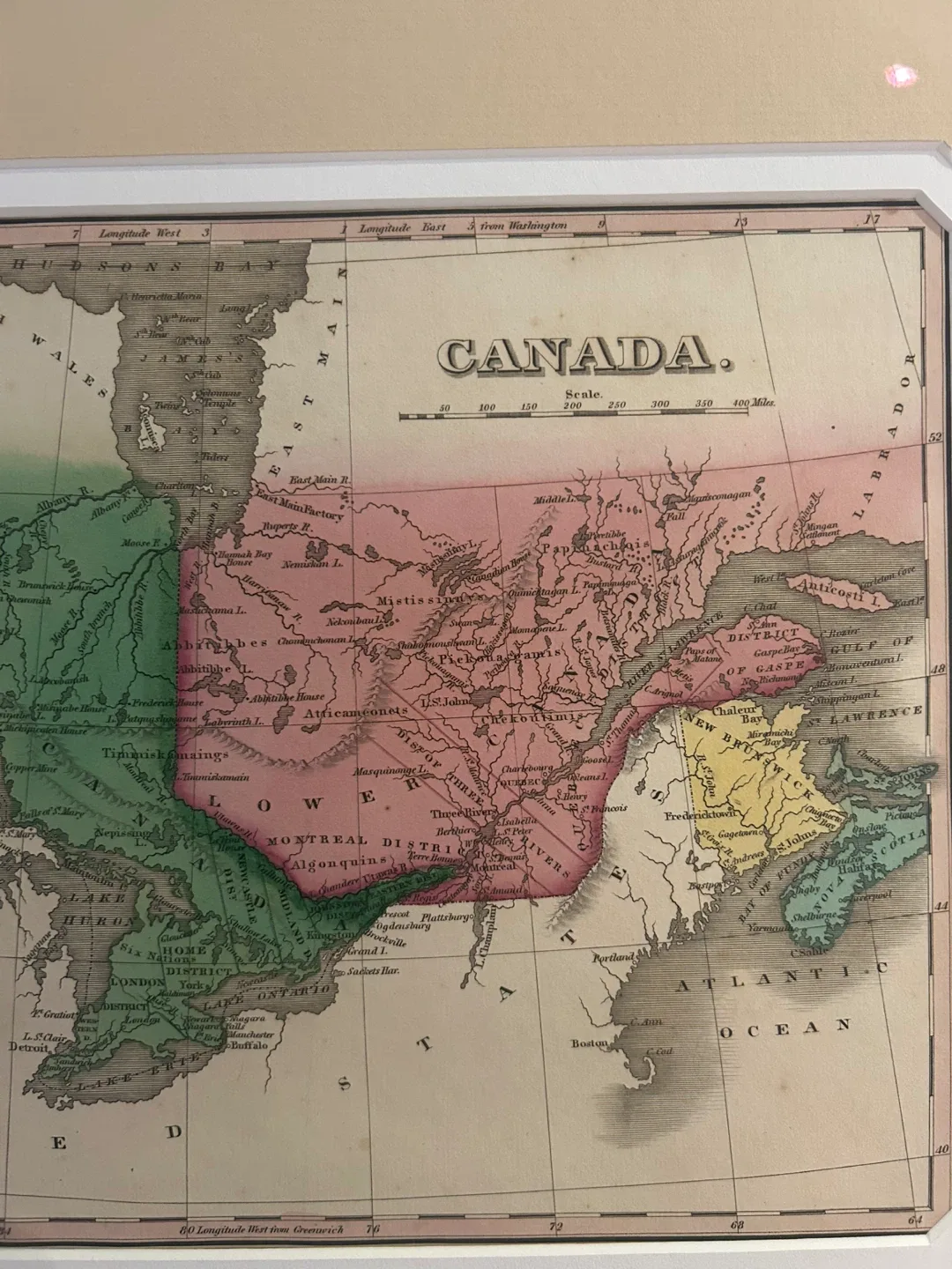 1827 Finley Map of Canada image indicator(2)