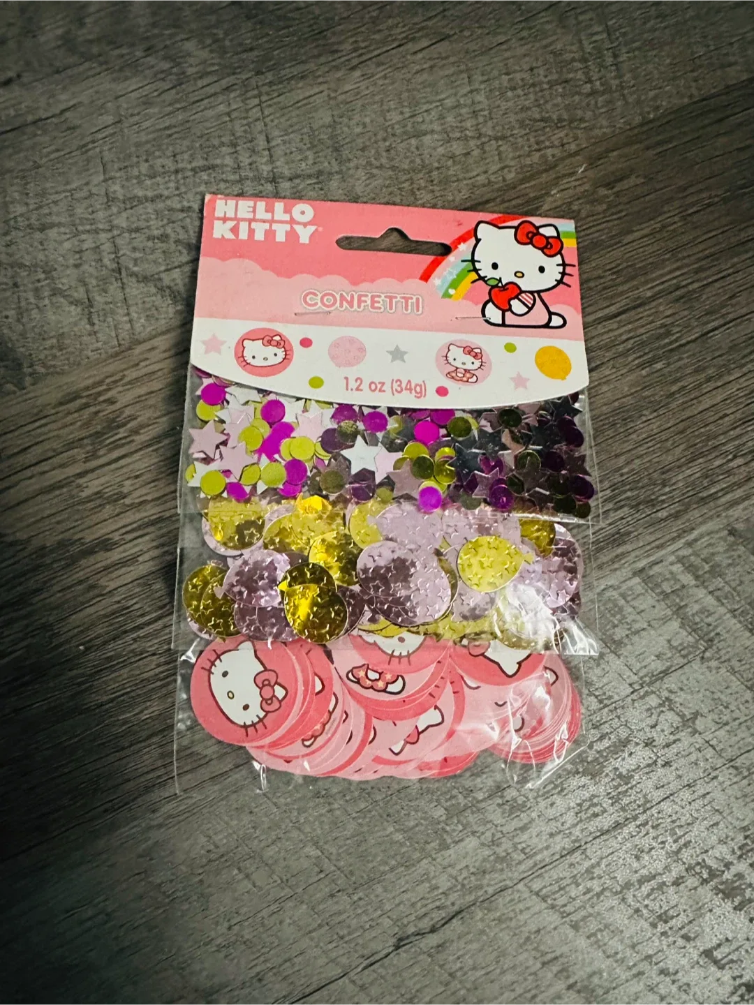 Hello Kitty Confetti - 1.2 oz-NEW! thumbnail