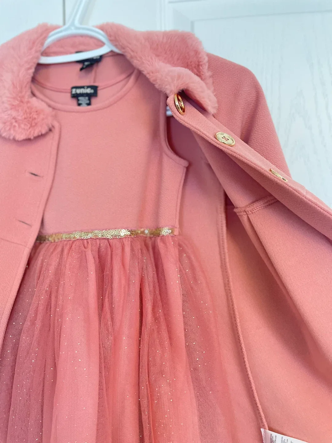 KIDS Zunie Dress & Coat Set - Size 4T and 6T image indicator(2)