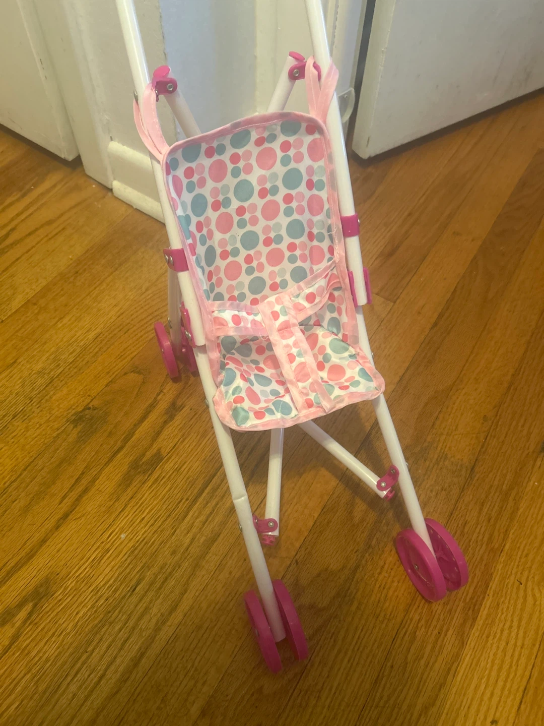 Pink & White Doll Stroller - photo 3