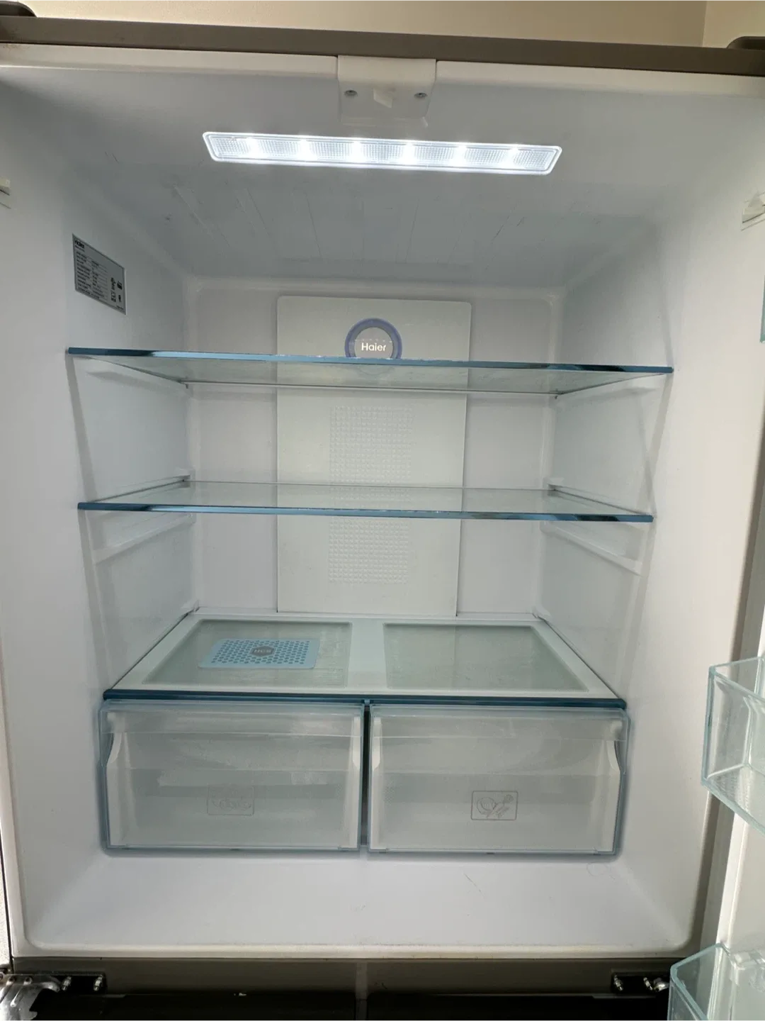 Refrigerator- Haier Stainless Steel Quad Door image indicator(3)