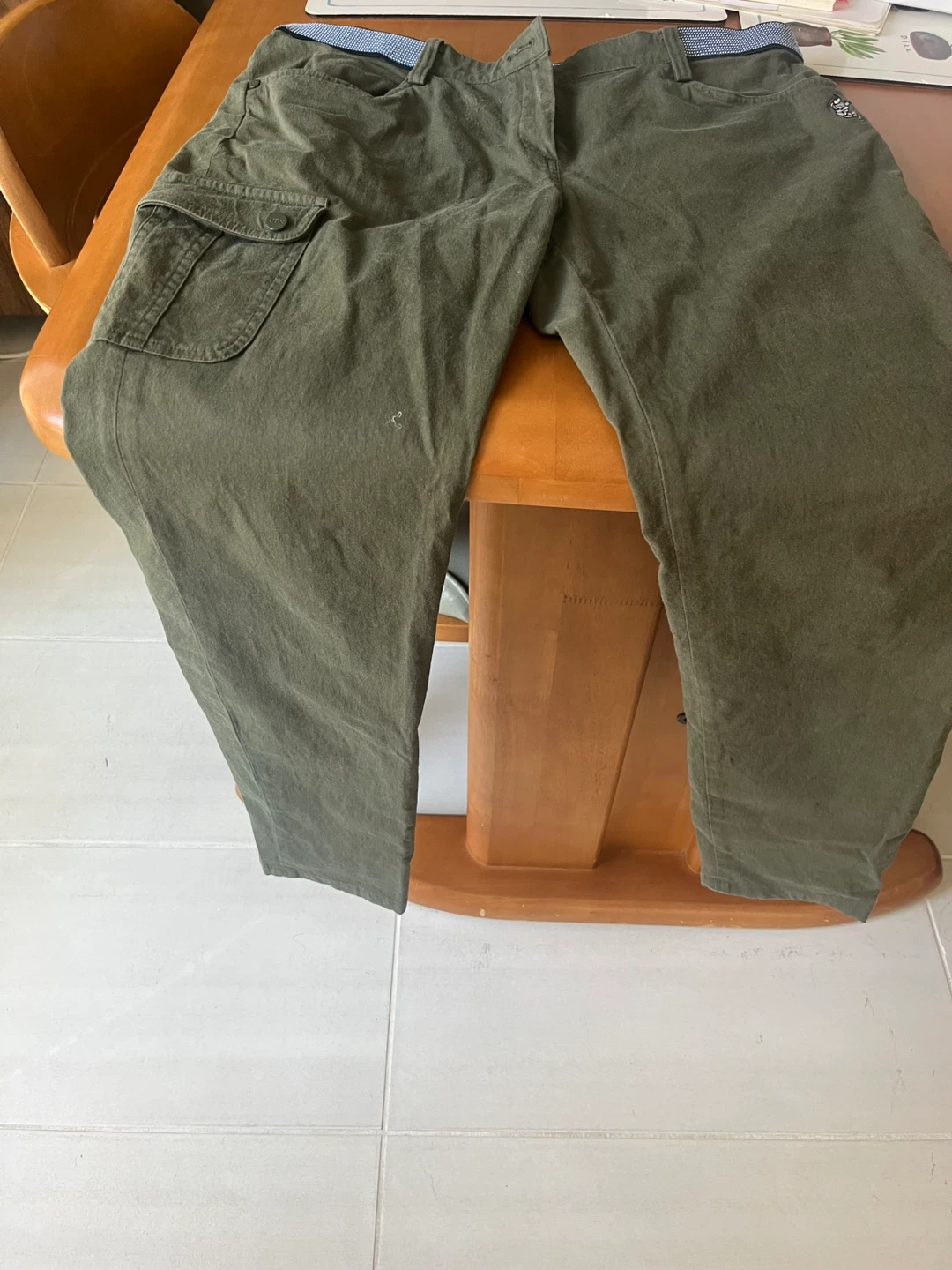 JDX Multisports Olive Green Cargo Pants Size 76 - photo 3