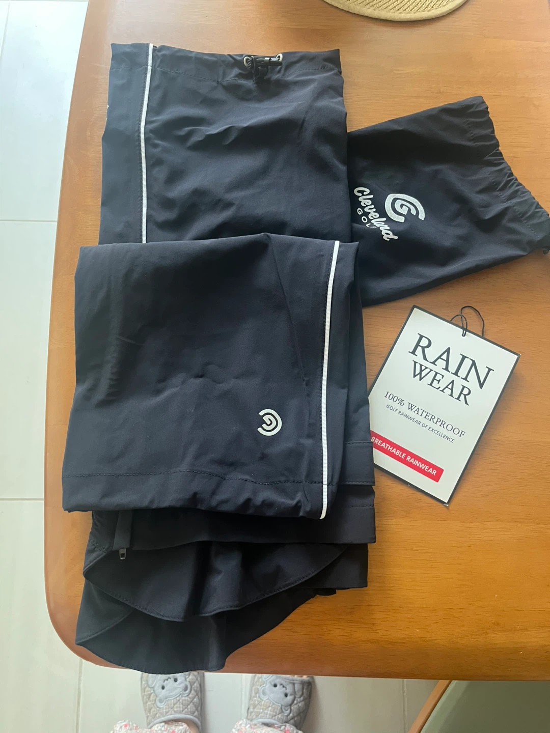 Cleveland Golf Rain Wear Set - Black