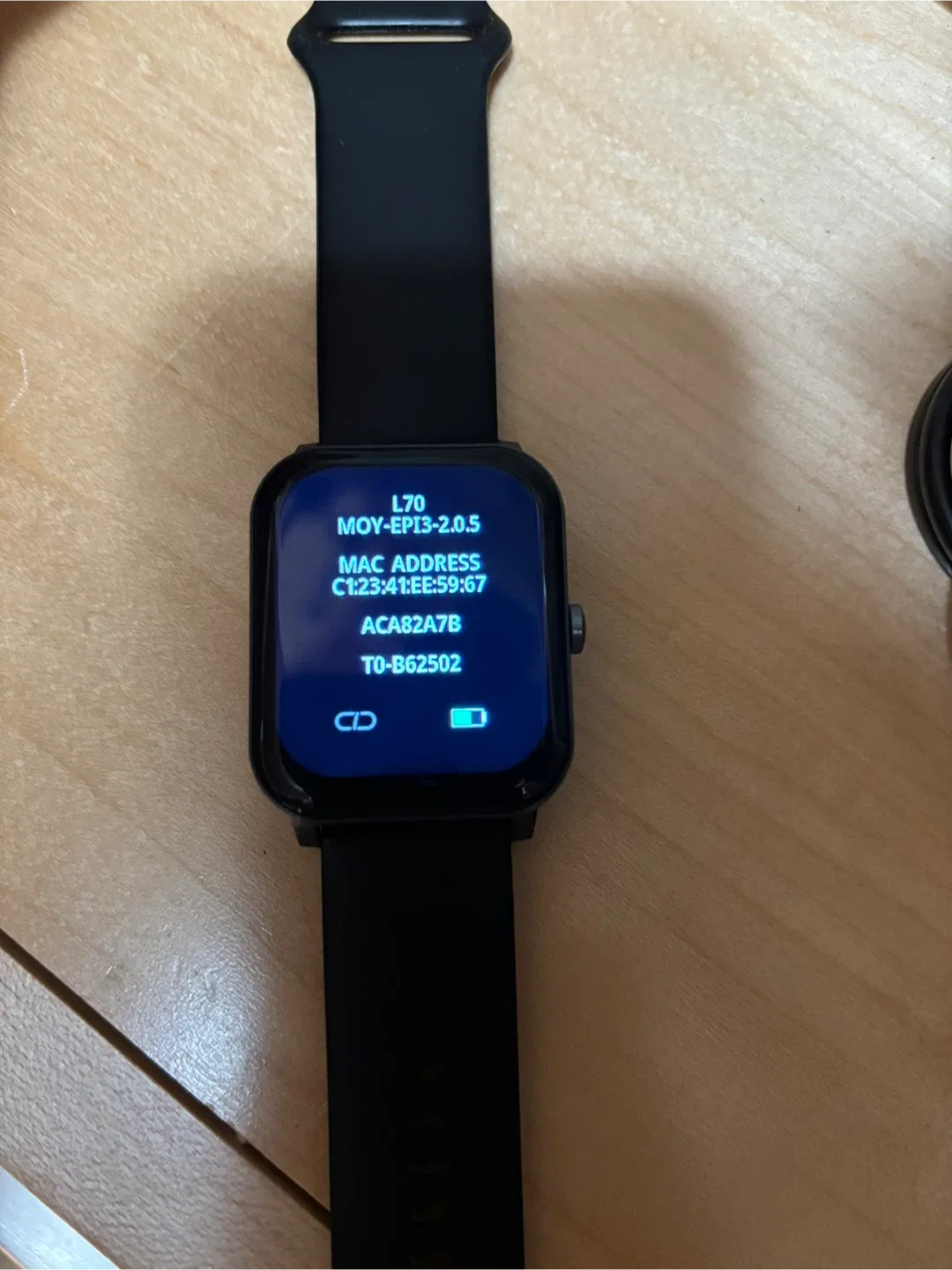 L70 Smartwatch - Black image indicator(3)