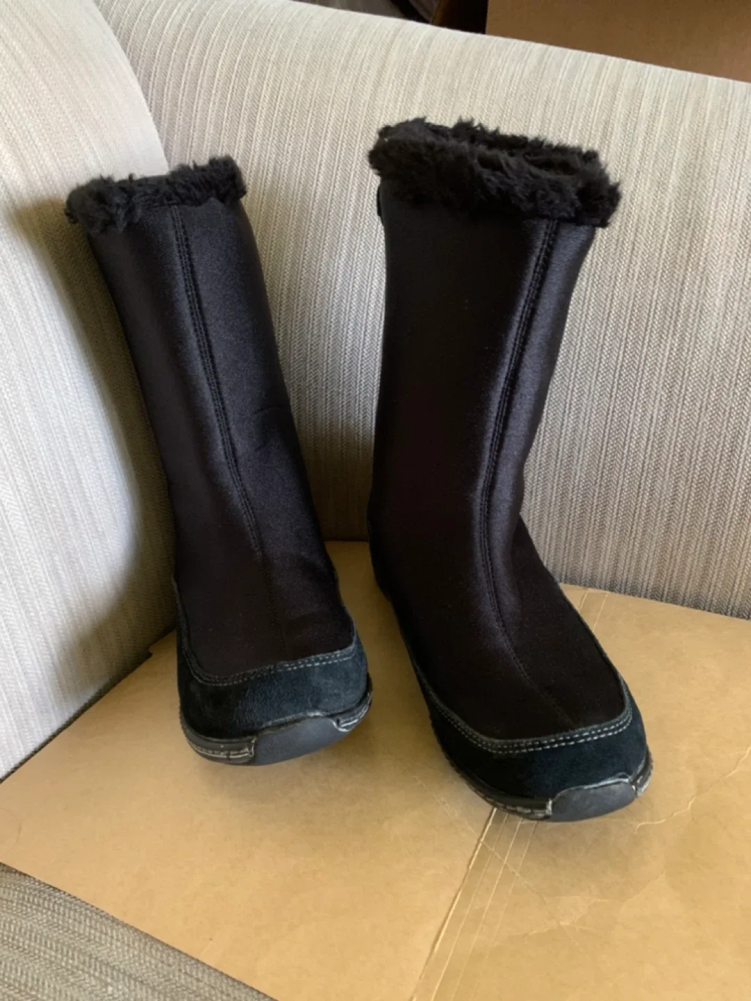Aetrex Black Winter Boots thumbnail