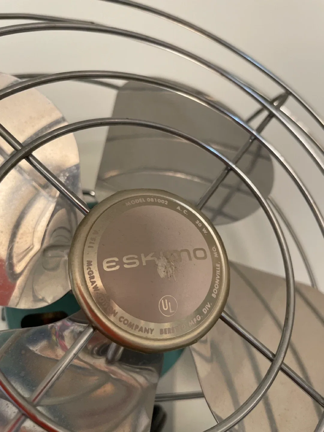 Eskimo Vintage Desk Fan Model 051002 image indicator(3)