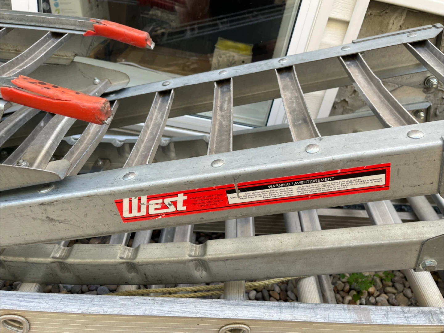 West Steel  Folding Loading Ramps for  ATV/Motorcycle - photo 2