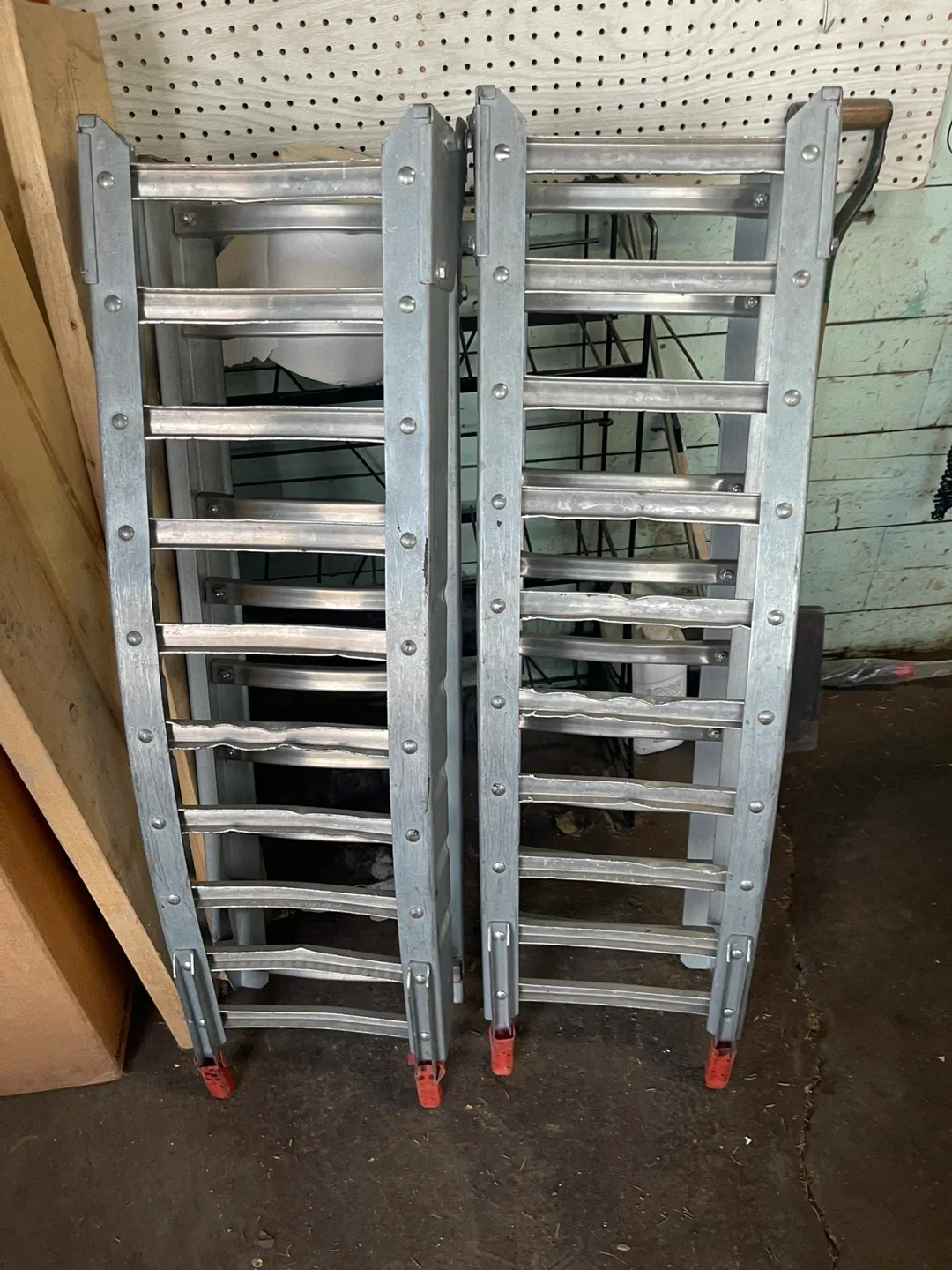 West Steel  Folding Loading Ramps for  ATV/Motorcycle thumbnail