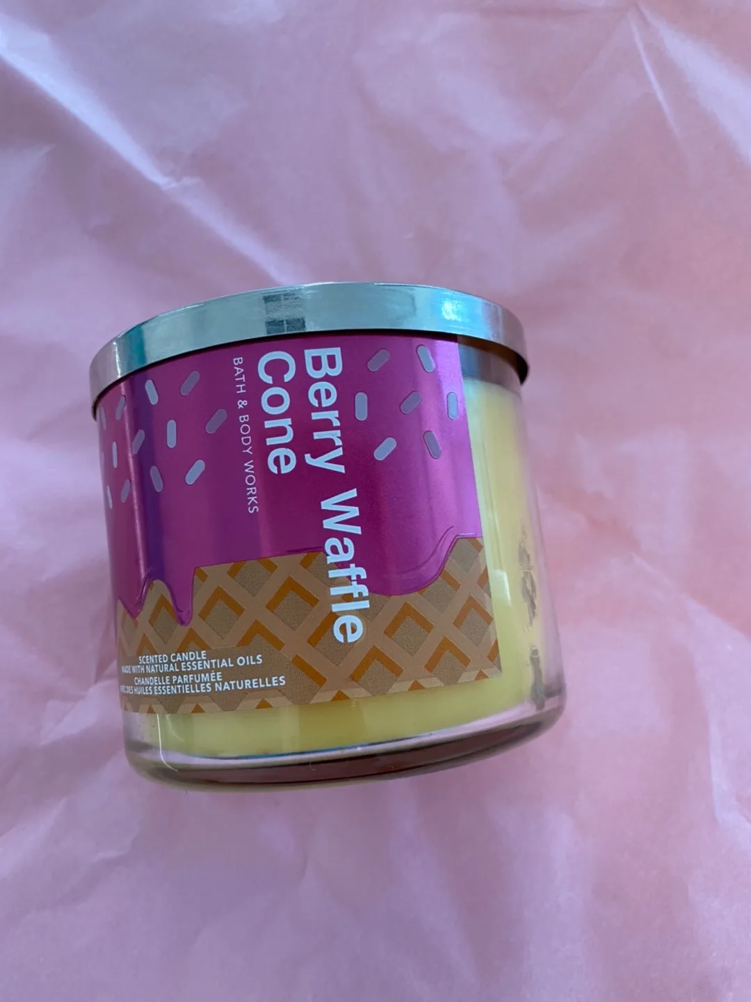 B&BW Berry Waffle Cone Candle thumbnail