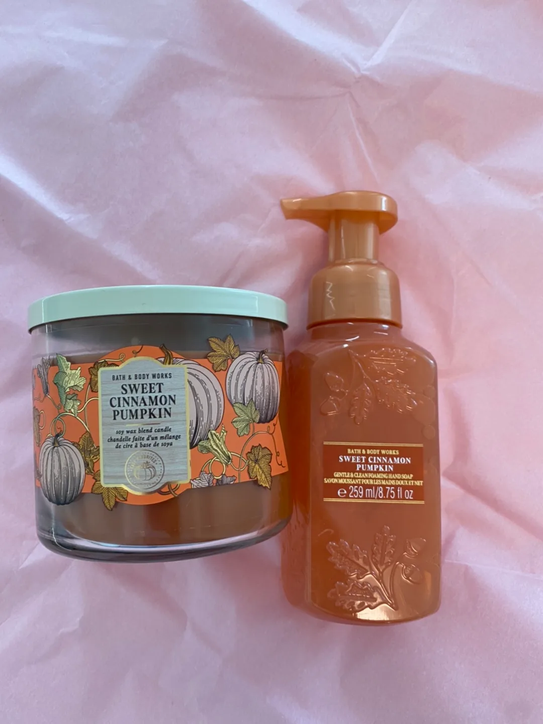 Sweet Cinnamon Pumpkin 3 wick & Soap thumbnail