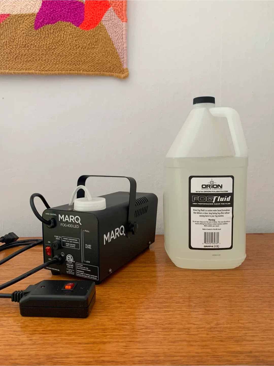 MARQ Fog 400 LED Fog Machine w/ Orion Fog Fluid thumbnail