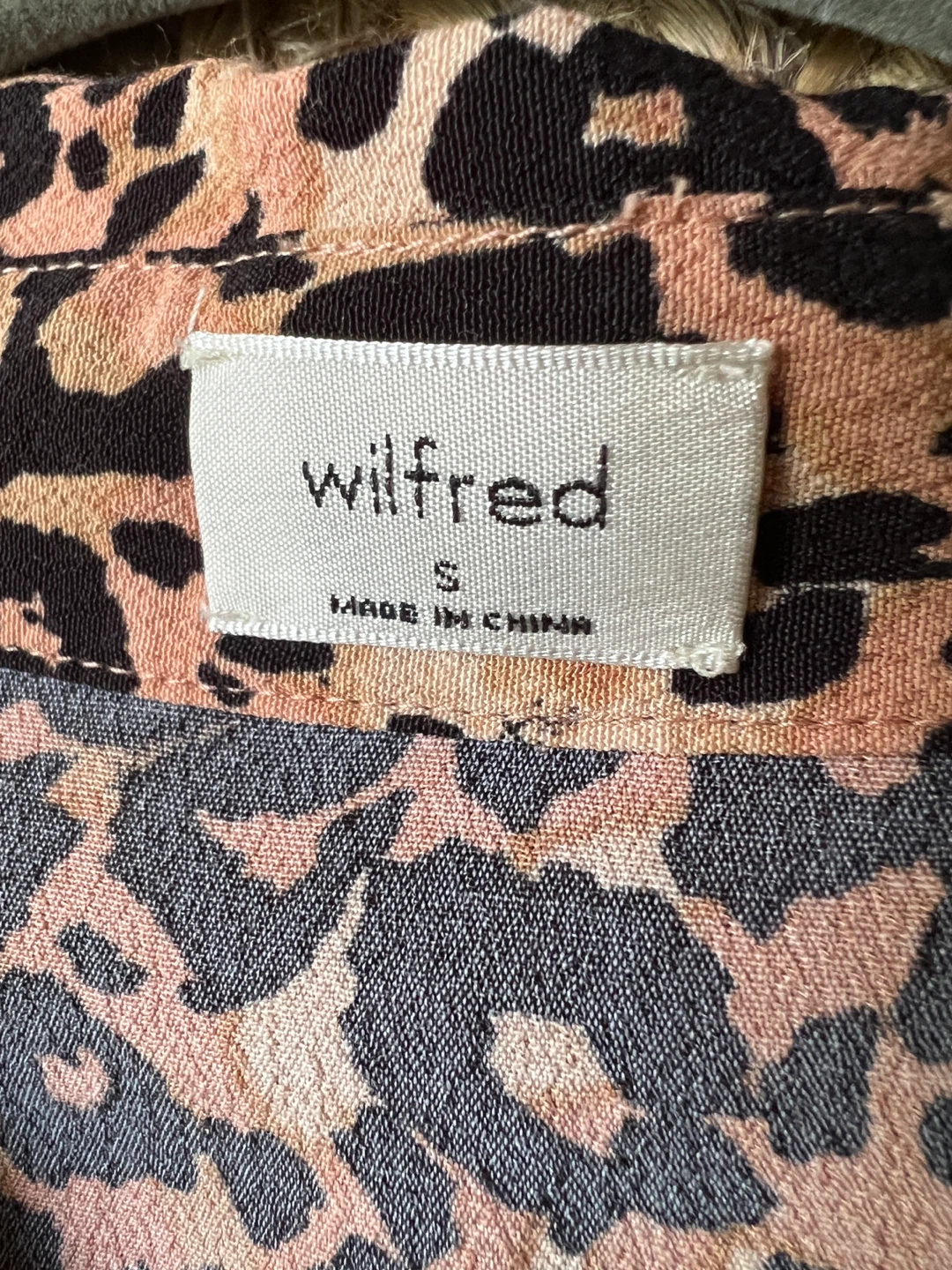 Wilfred Leopard Print Dress - Size Small - photo 5