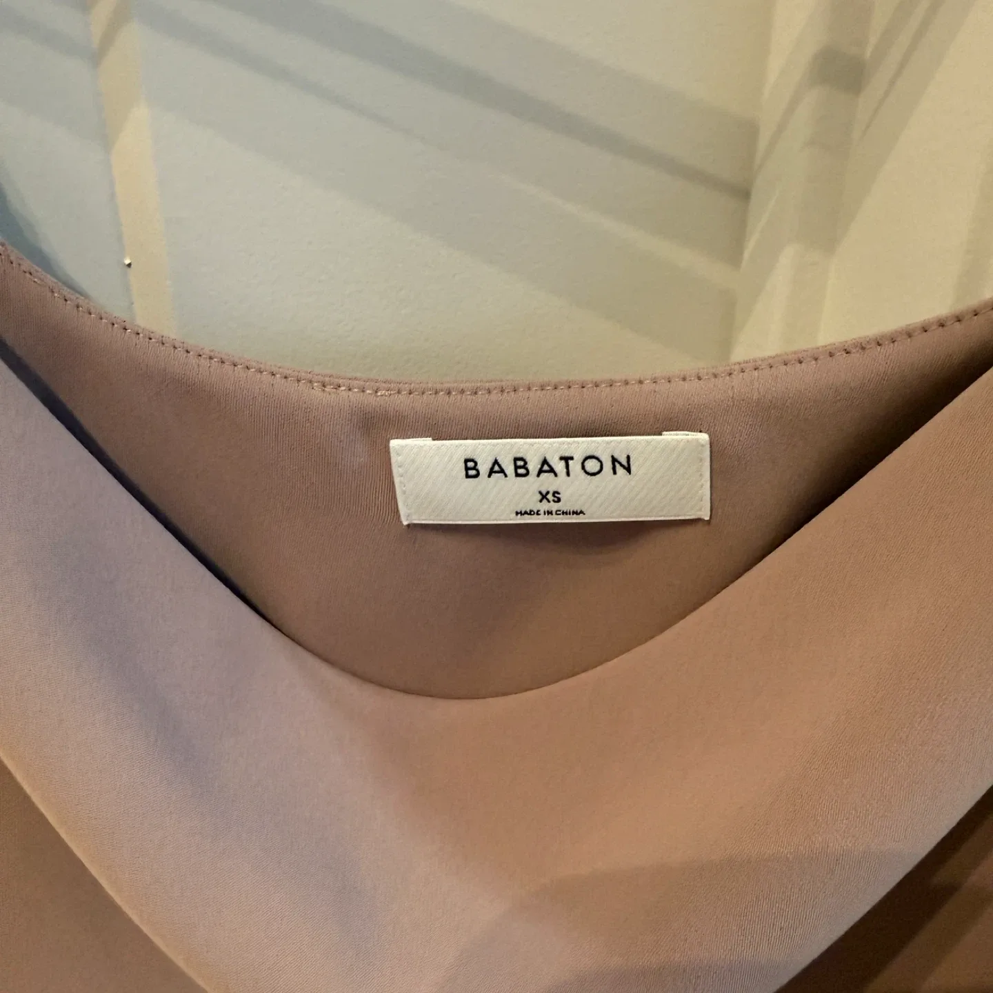 NEW Babaton satin cowlneck camisole XS image indicator(2)