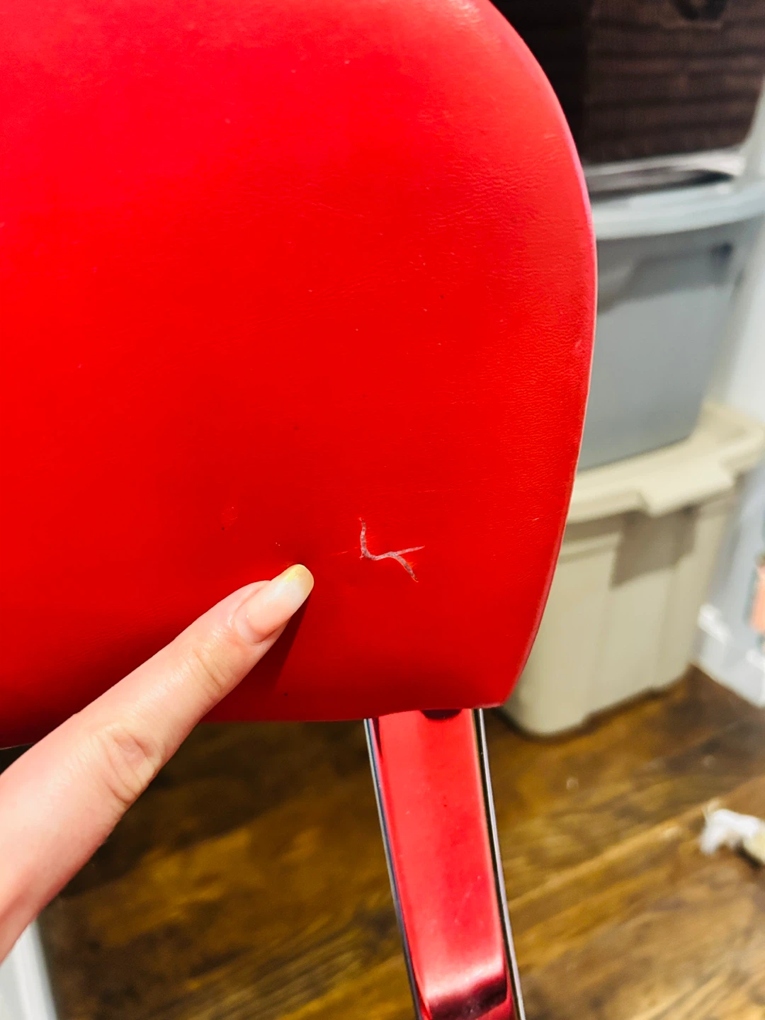 Cosco Red Step Stool Chair - photo 3