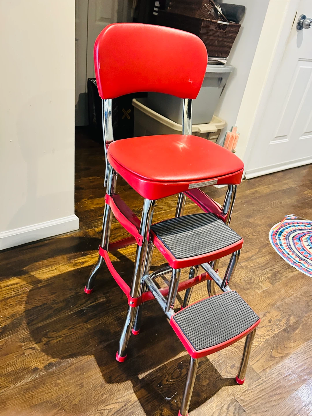 Cosco Red Step Stool Chair - photo 5