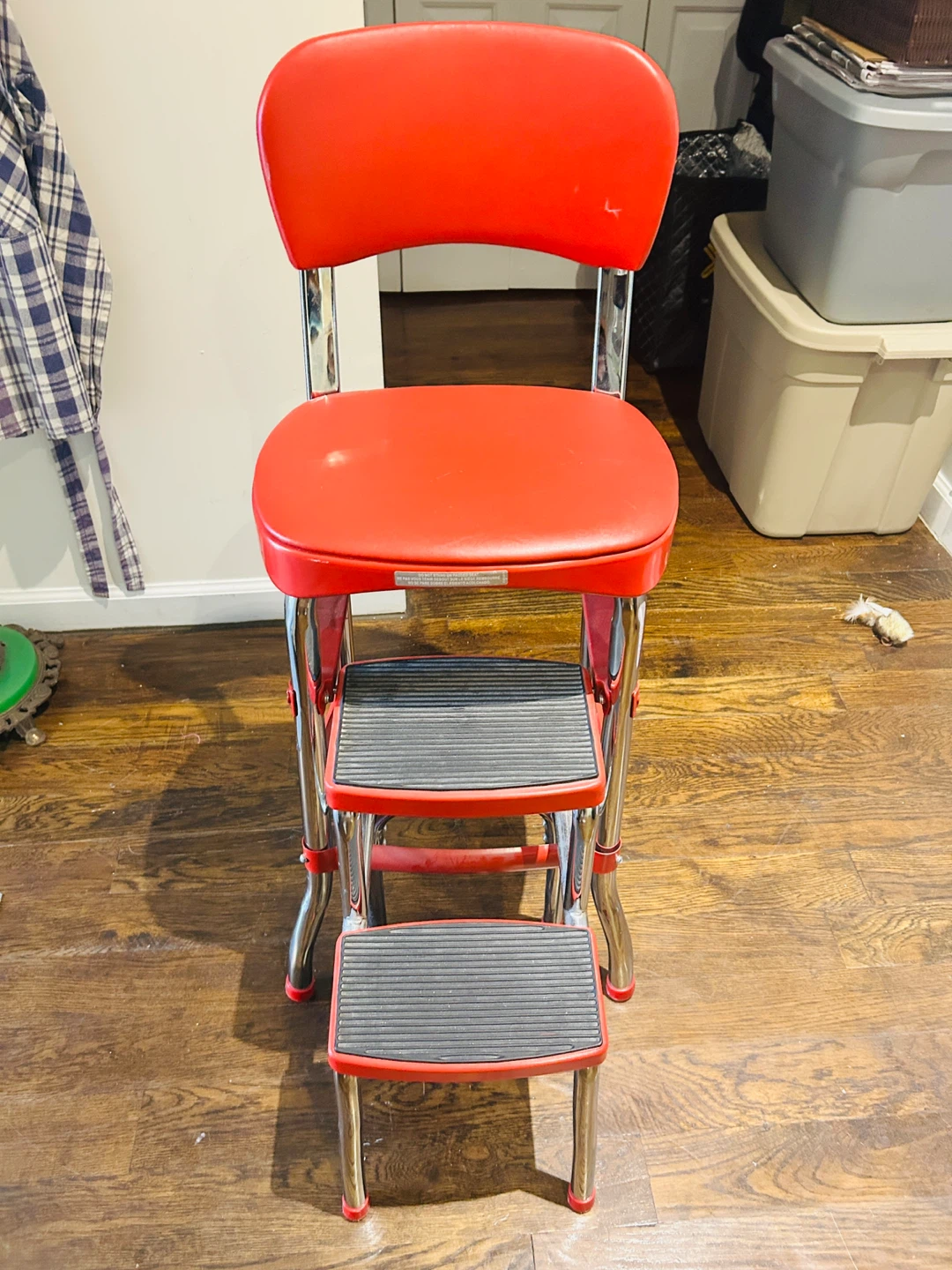 Cosco Red Step Stool Chair - photo 4