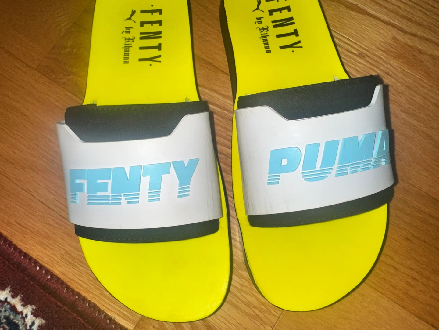 Puma Fenty by Rihanna yellow slides - photo 3