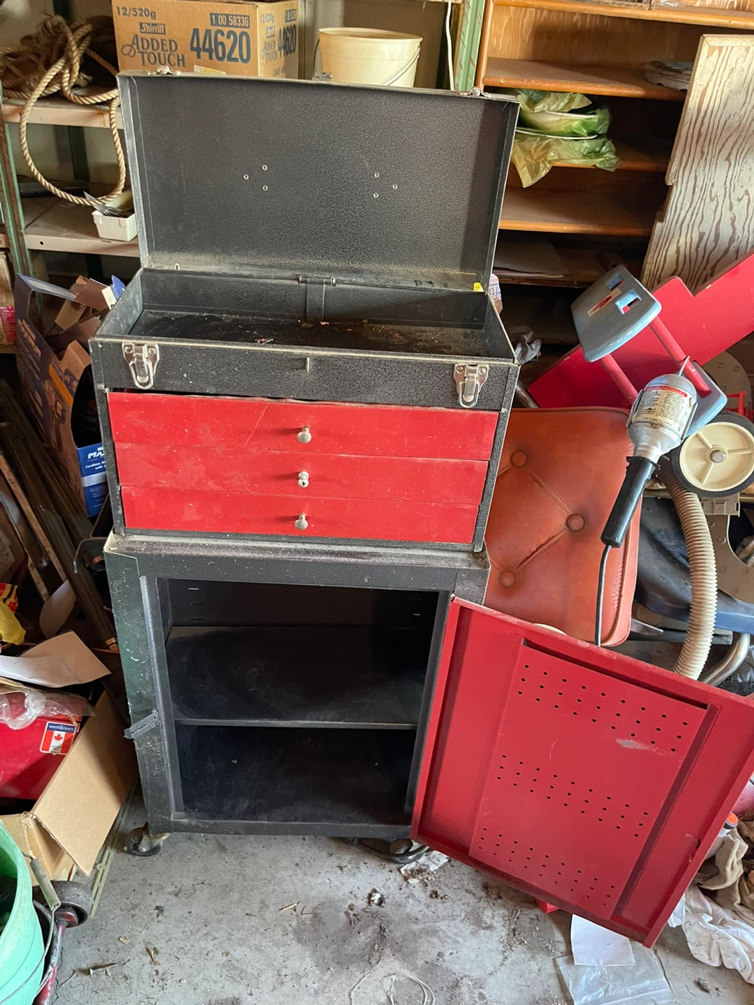 VINTAGE TEST RIGHT ROLLING CHEST - photo 2