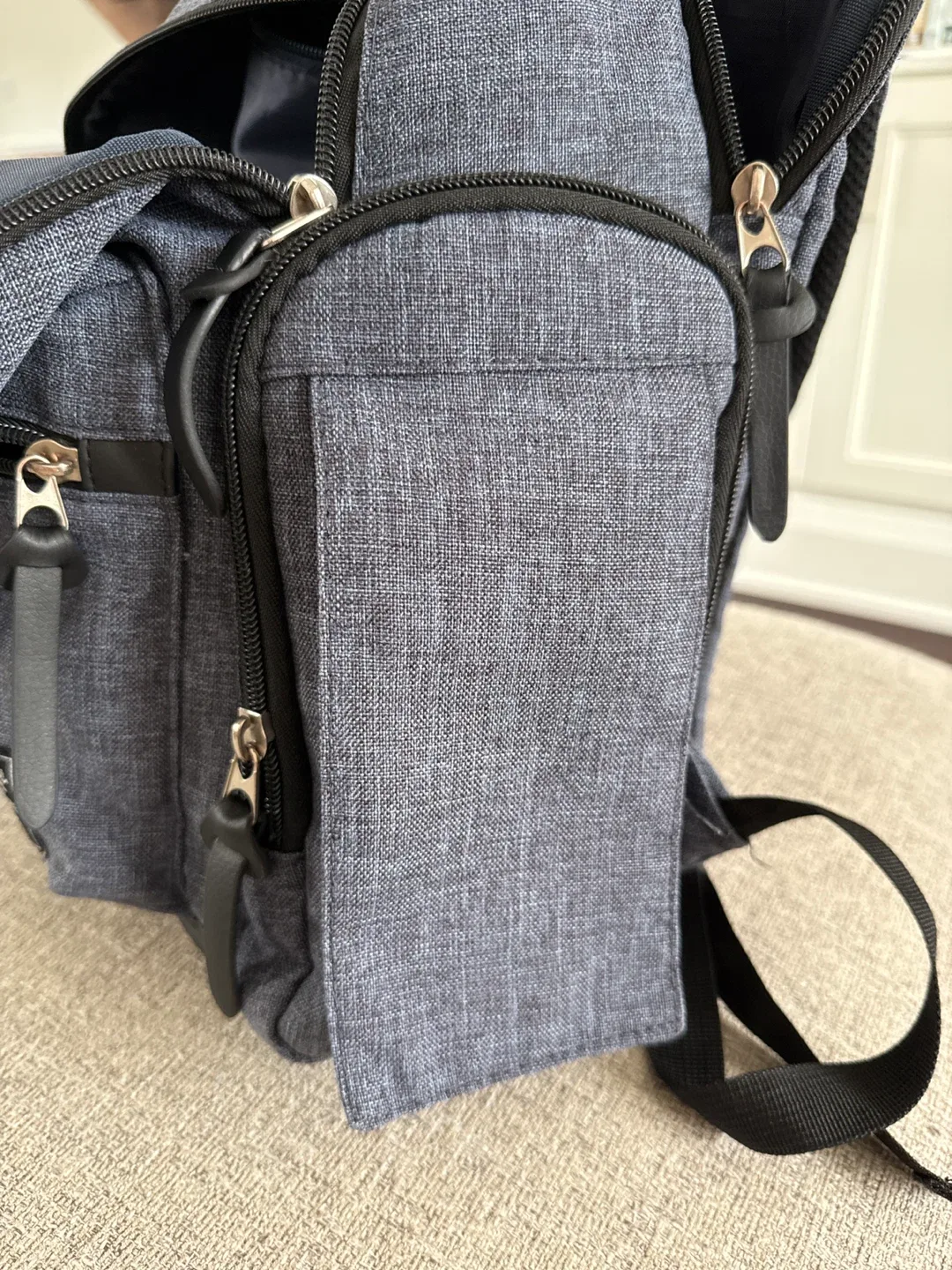 Eddie Bauer First Adventure Diaper Bag Backpack - Grey image indicator(4)