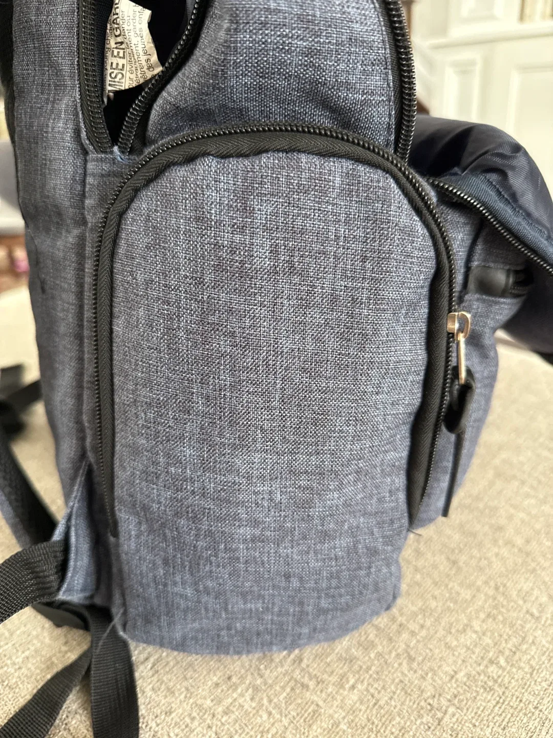 Eddie Bauer First Adventure Diaper Bag Backpack - Grey image indicator(5)
