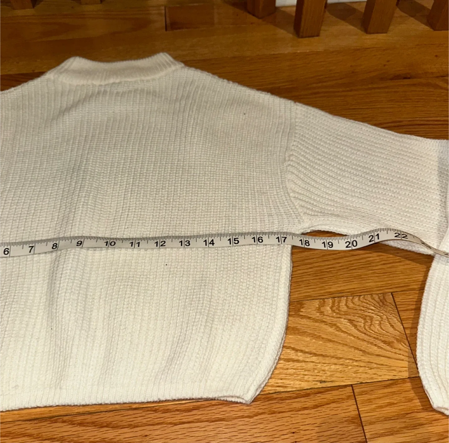 Cream Knit Sweater image indicator(2)