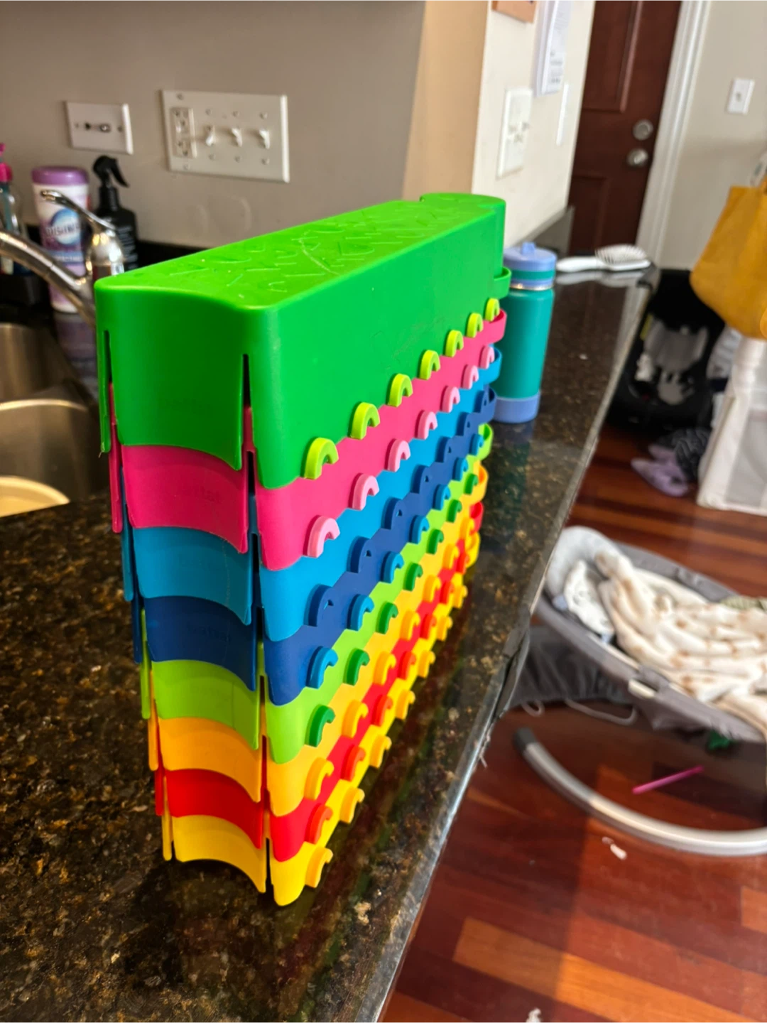 Sensory blocks toy for toddlers