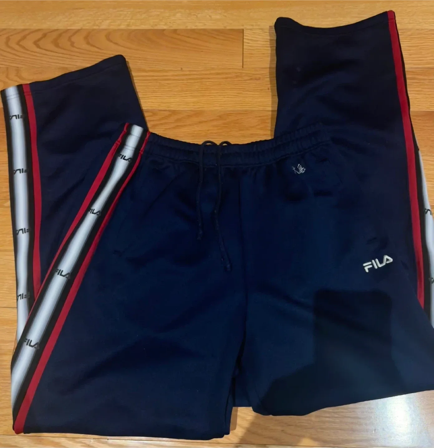 Fila Navy Blue Track Pants image indicator(2)