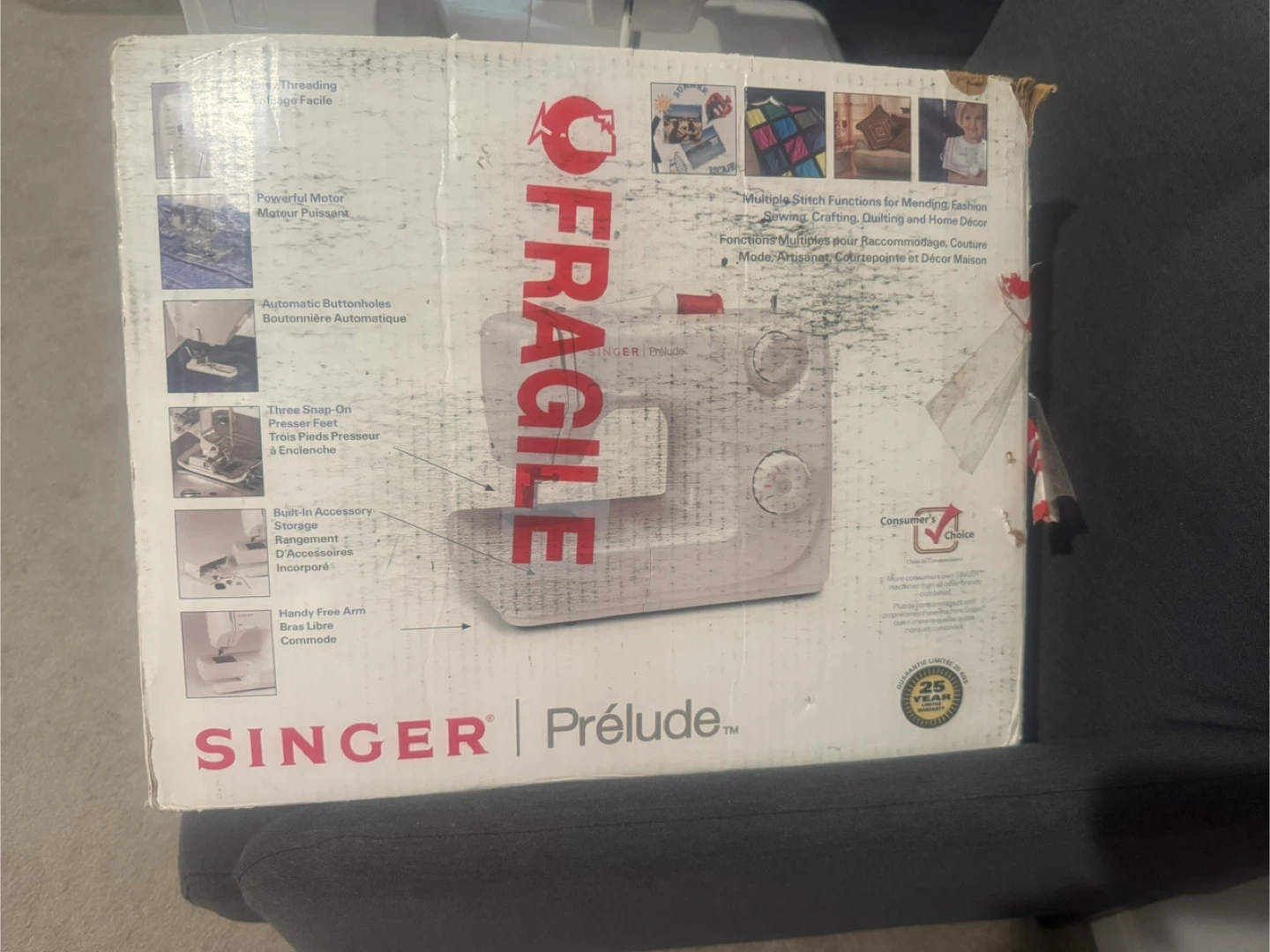Singer Prelude Sewing Machine - photo 3