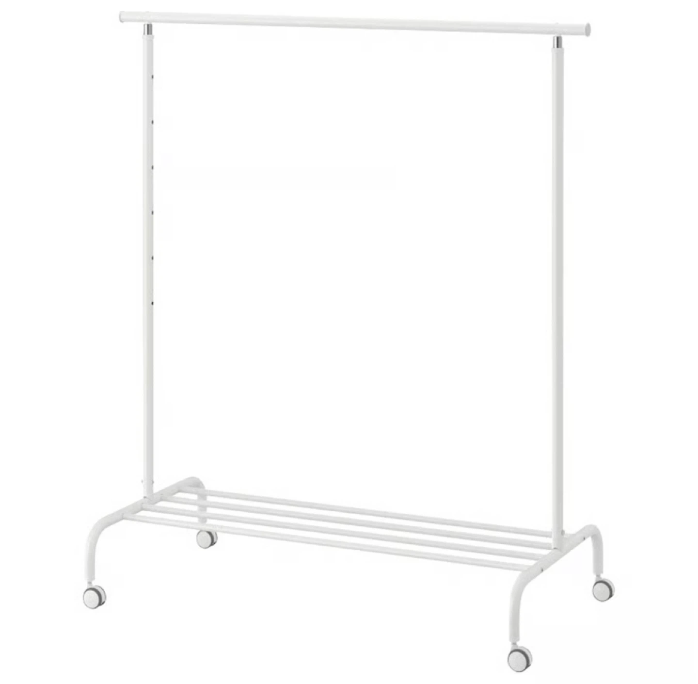 IKEA RIGGA Clothes Rack - White