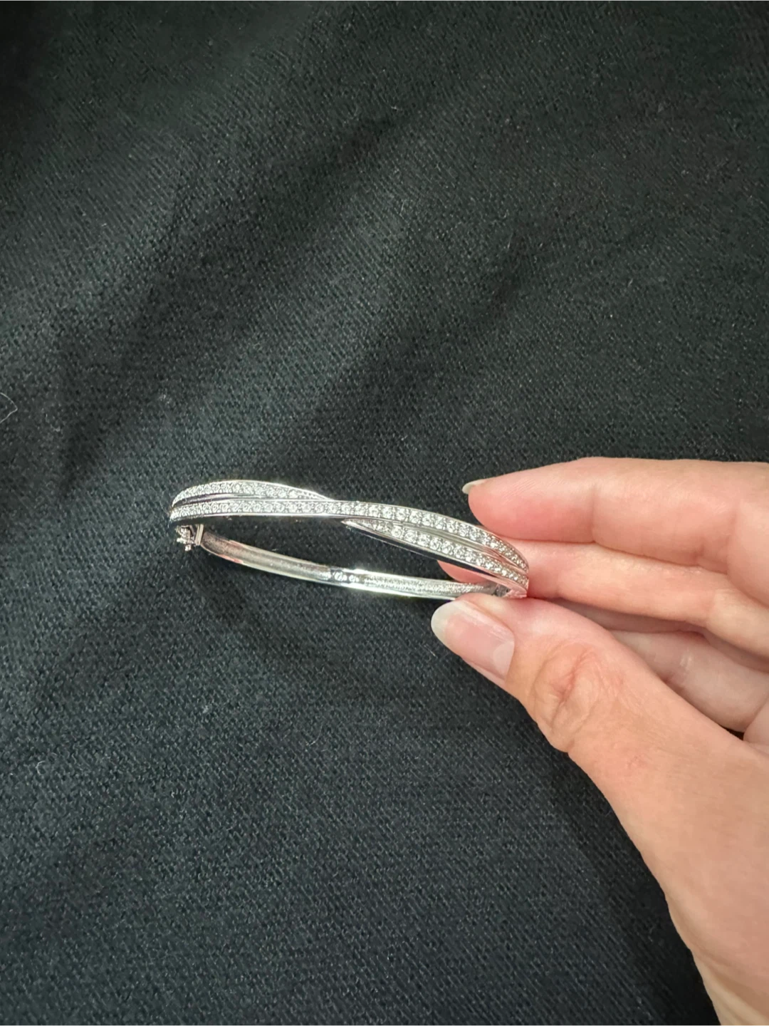 Swarovski crystal Bangle Bracelet - photo 3