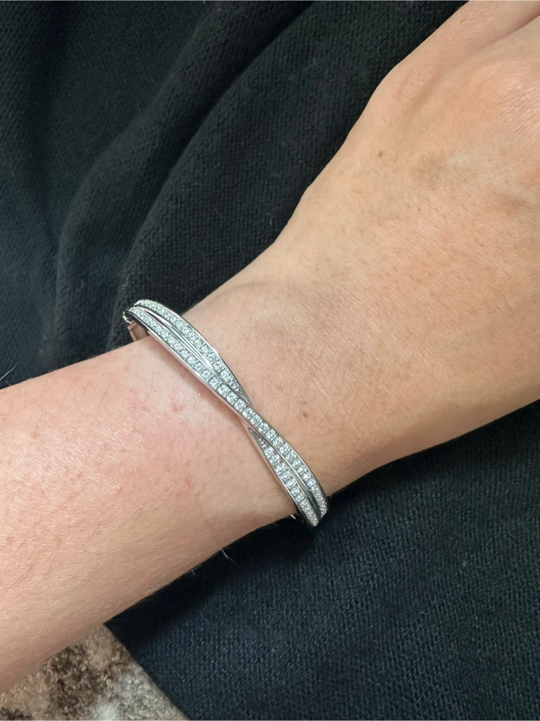 Swarovski crystal Bangle Bracelet
