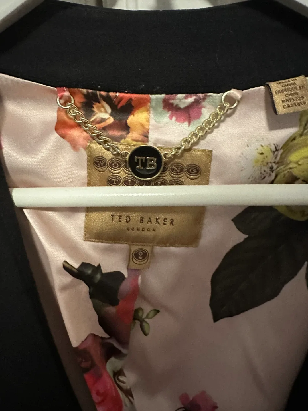 Ted Baker Black Blazer - Size 2 image indicator(2)