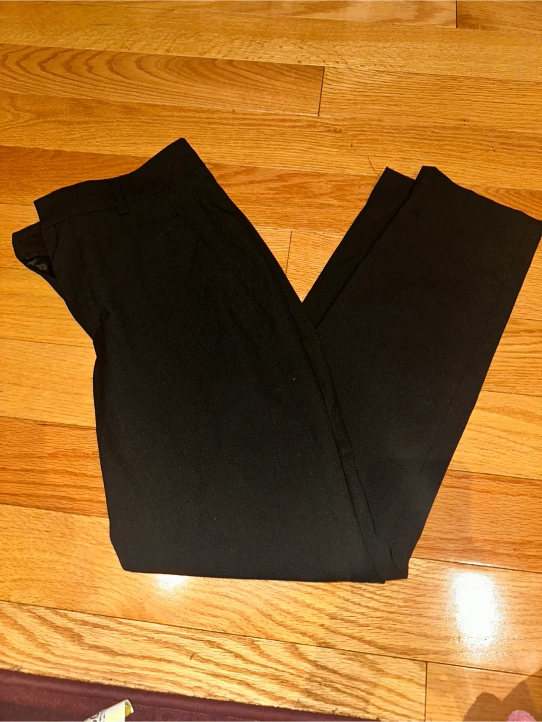 Zara Woman Black Pants US 2 thumbnail