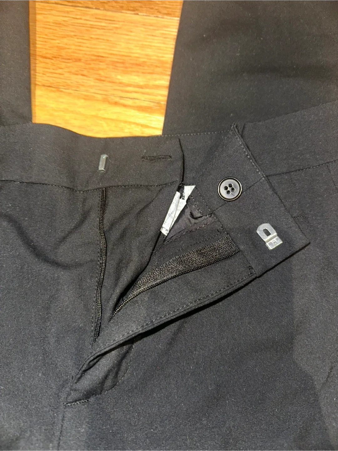 Zara Woman Black Pants US 2 image indicator(2)