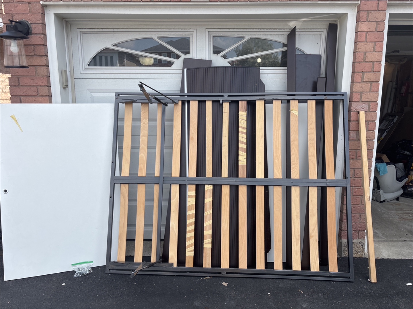 Storage Bed Frame - Queen Size