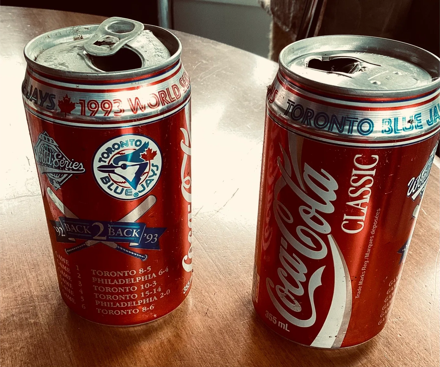 Coca-Cola Toronto Blue Jays 1993 World Series Can thumbnail