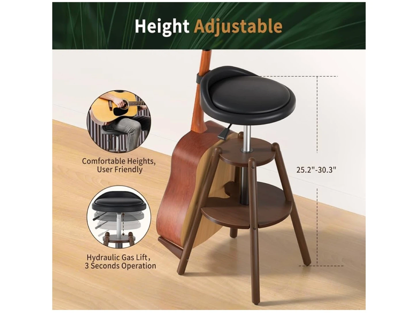 Adjustable Guitar Chair - photo 3