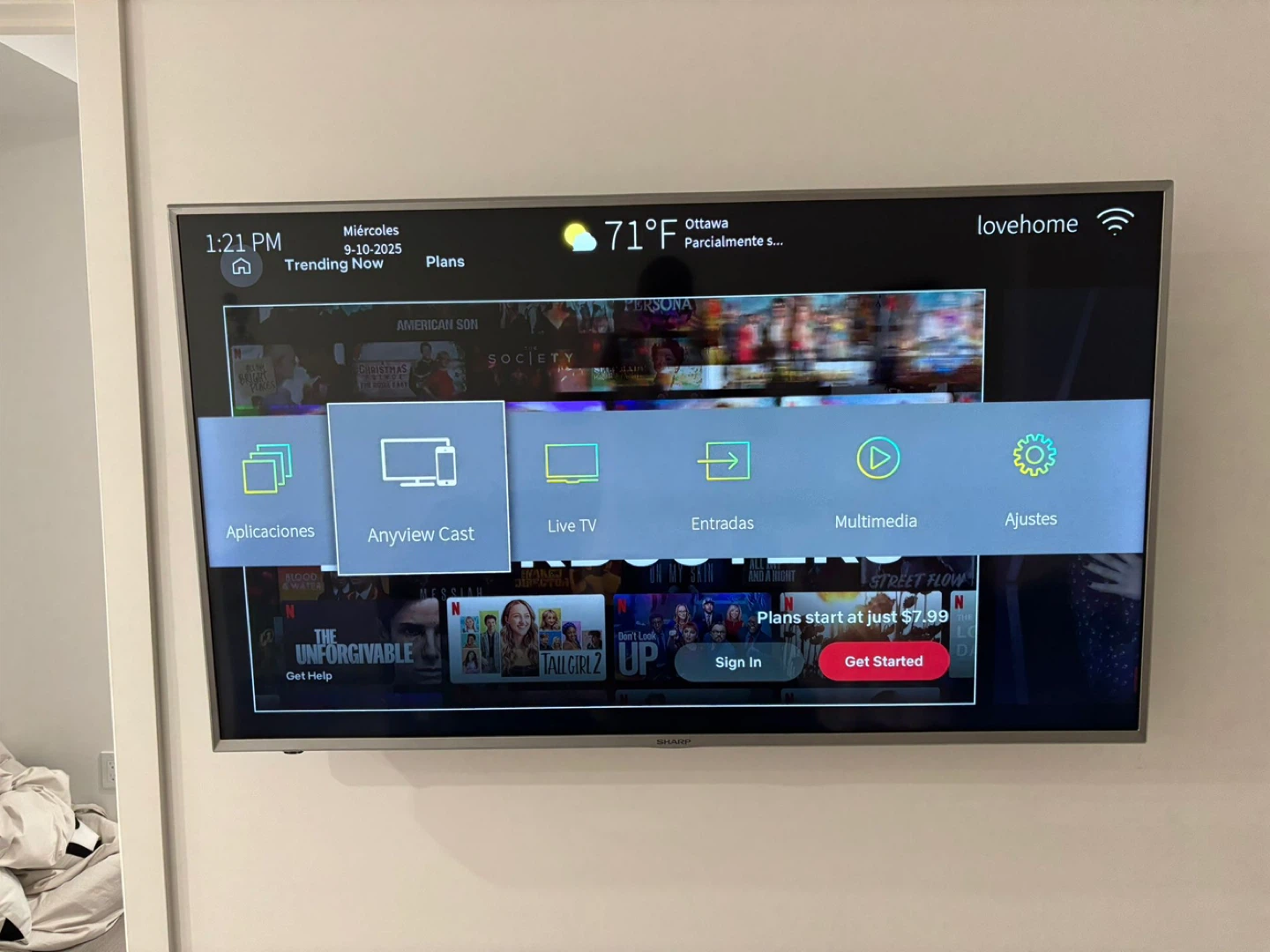 Sharp TV - photo 2