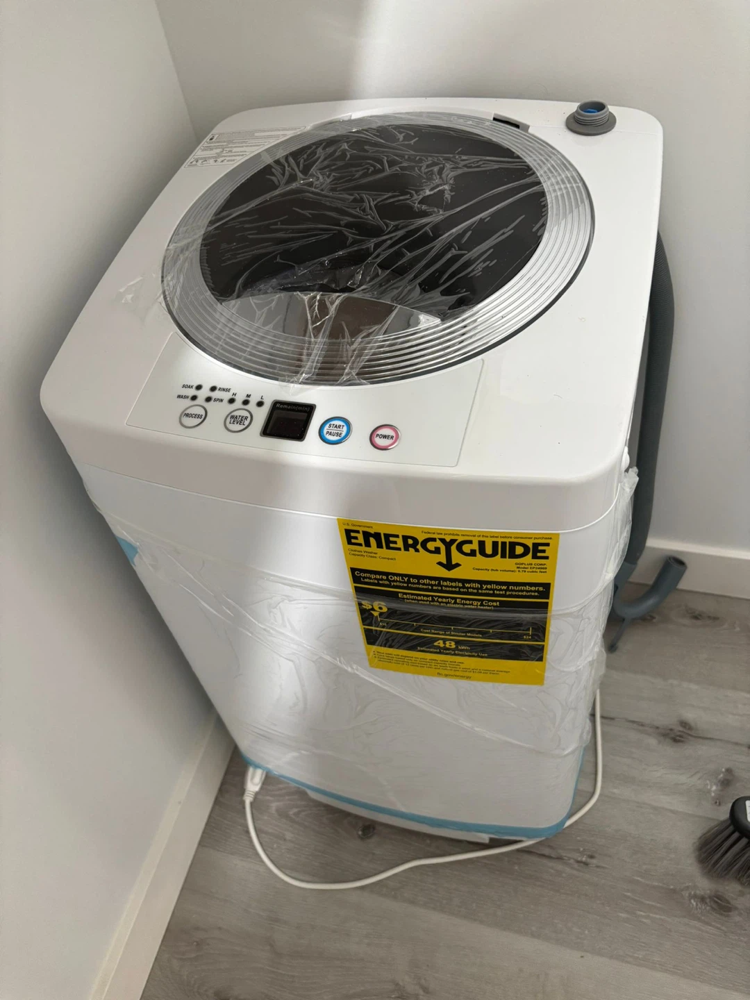 COSTWAY Portable Washing Machine - Like New! - photo 2
