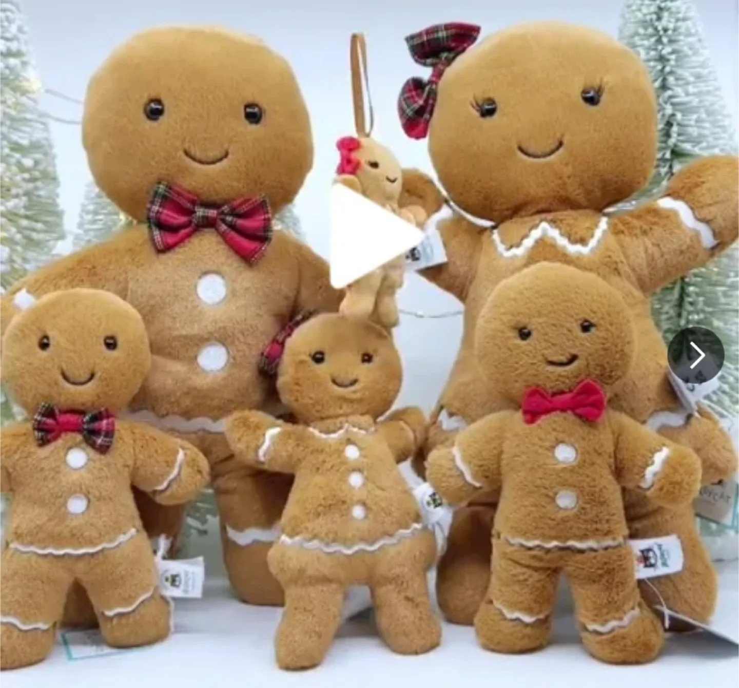 NEW “Original Jolly Gingerbread” Jellycat Plush Toy! image indicator(7)