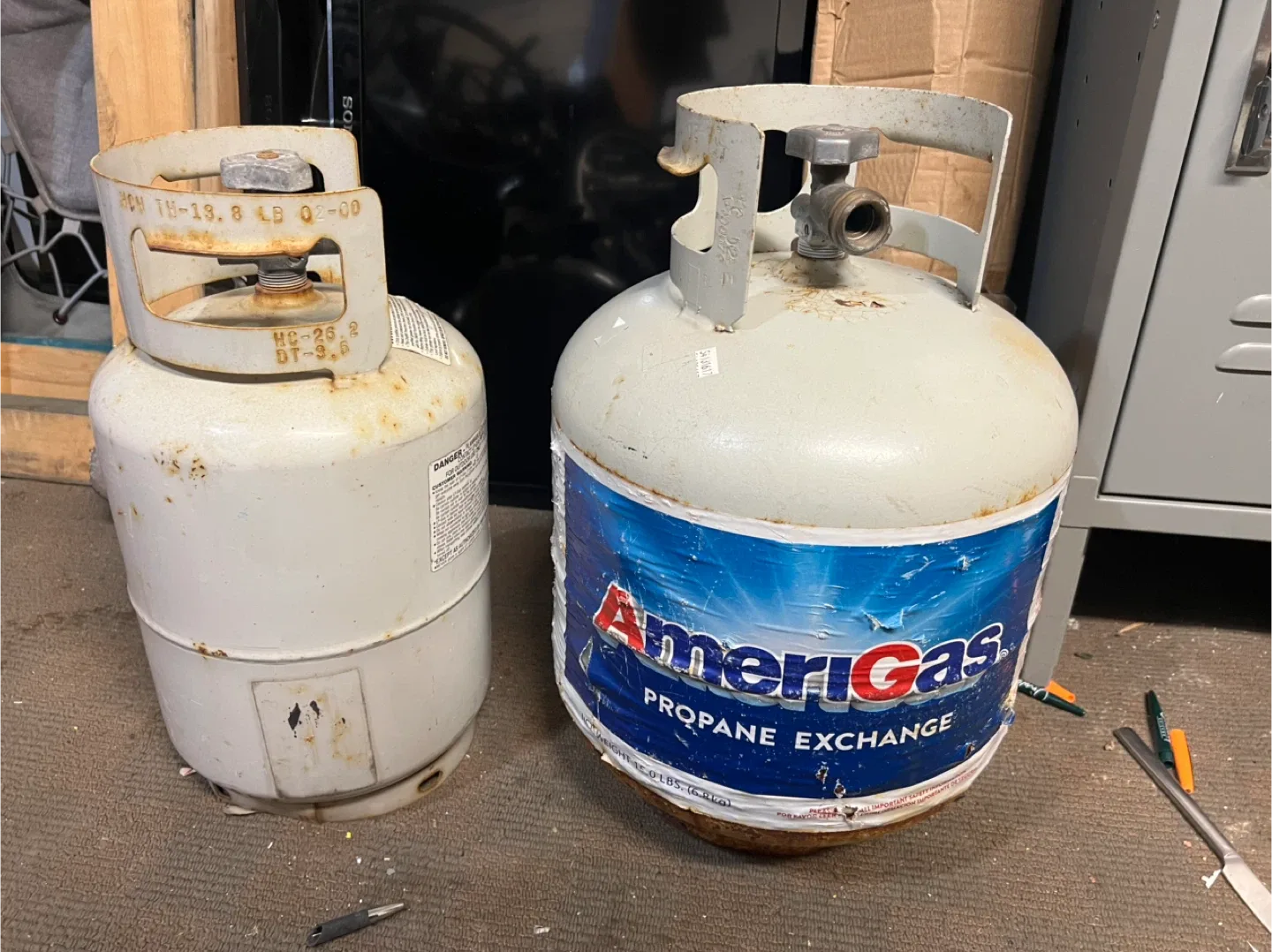 AmeriGas Propane Exchange Tank full $40. Each