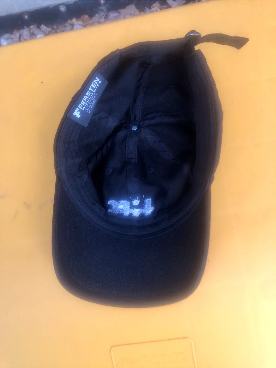 TIFF Black Baseball Cap/ hat image indicator(2)