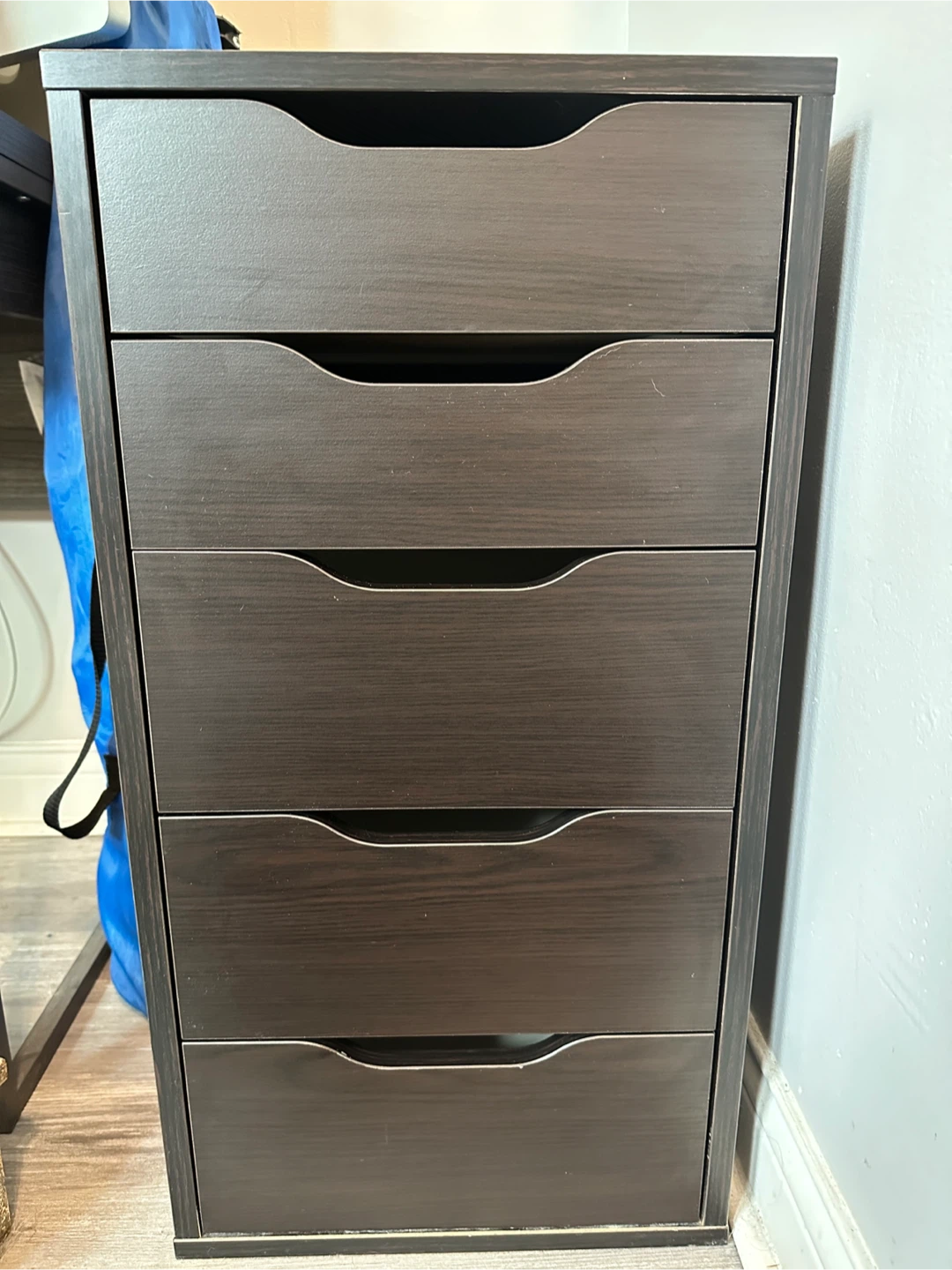 IKEA Alex Drawer Unit - Dark Brown