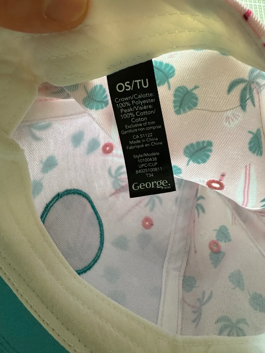 Mad Skillz Pink Tropical Cap - OS/TU image indicator(4)