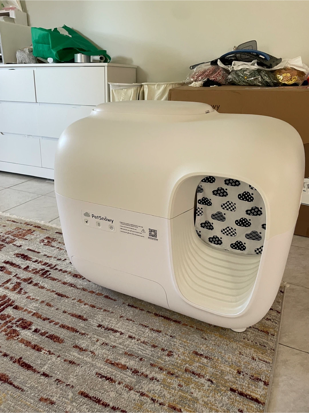 PetSnowy Self-Cleaning Cat Litter Box