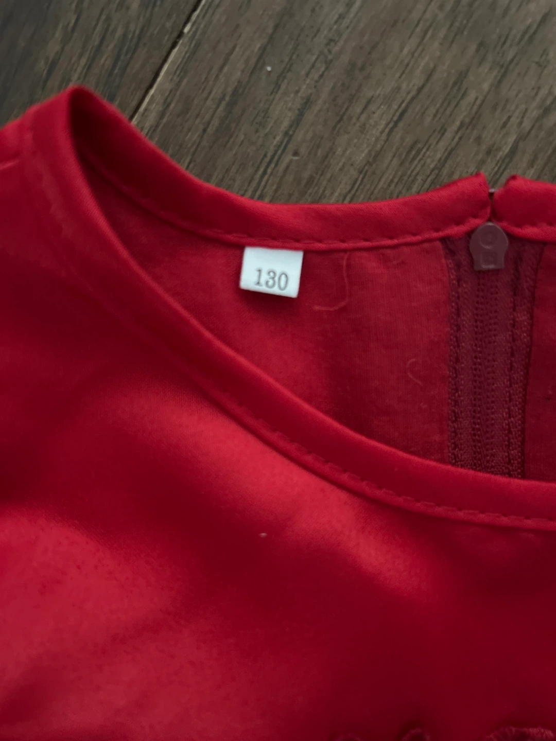 Red Dress, Size 130 - photo 3