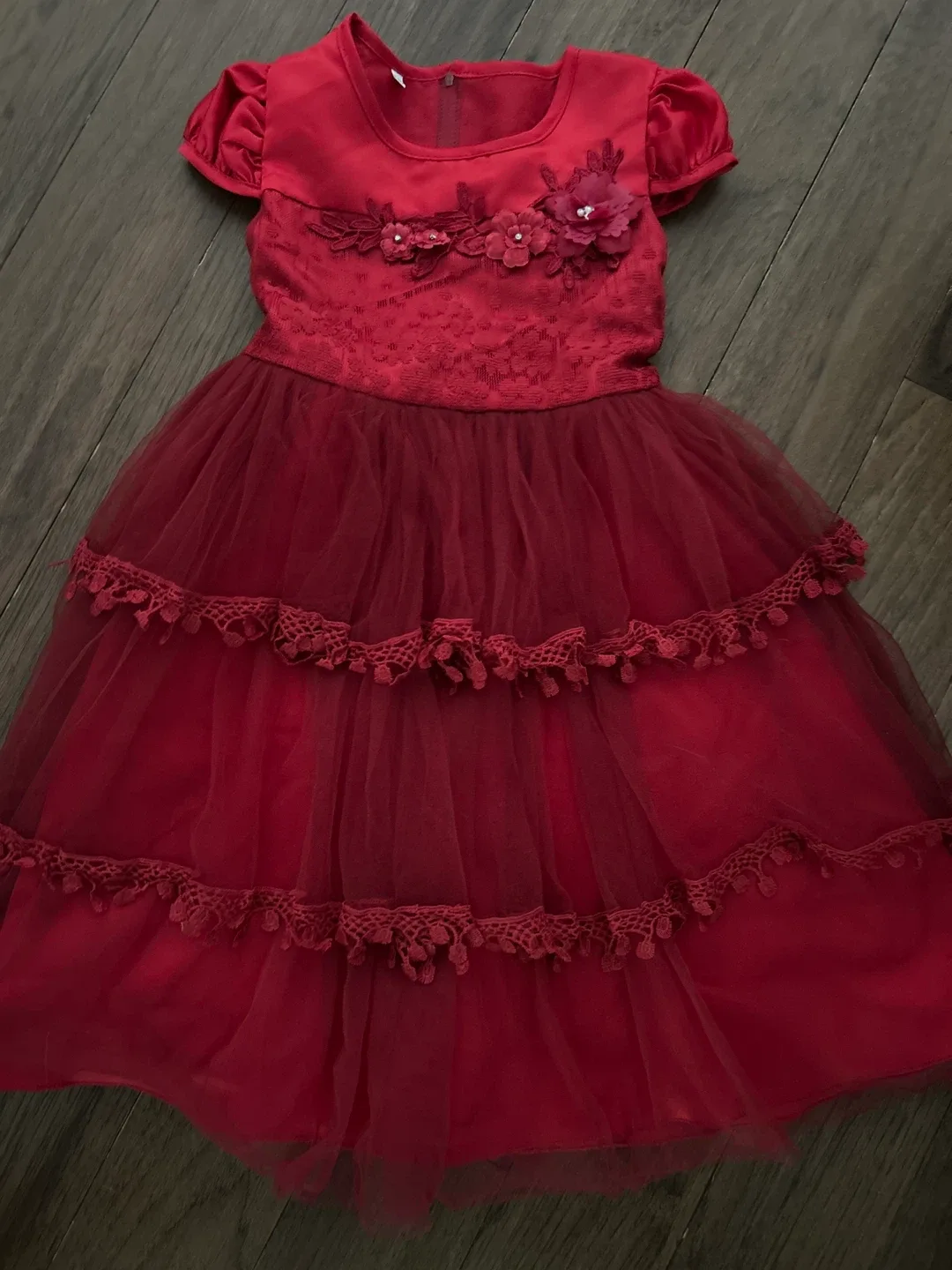 Red Dress, Size 130 thumbnail