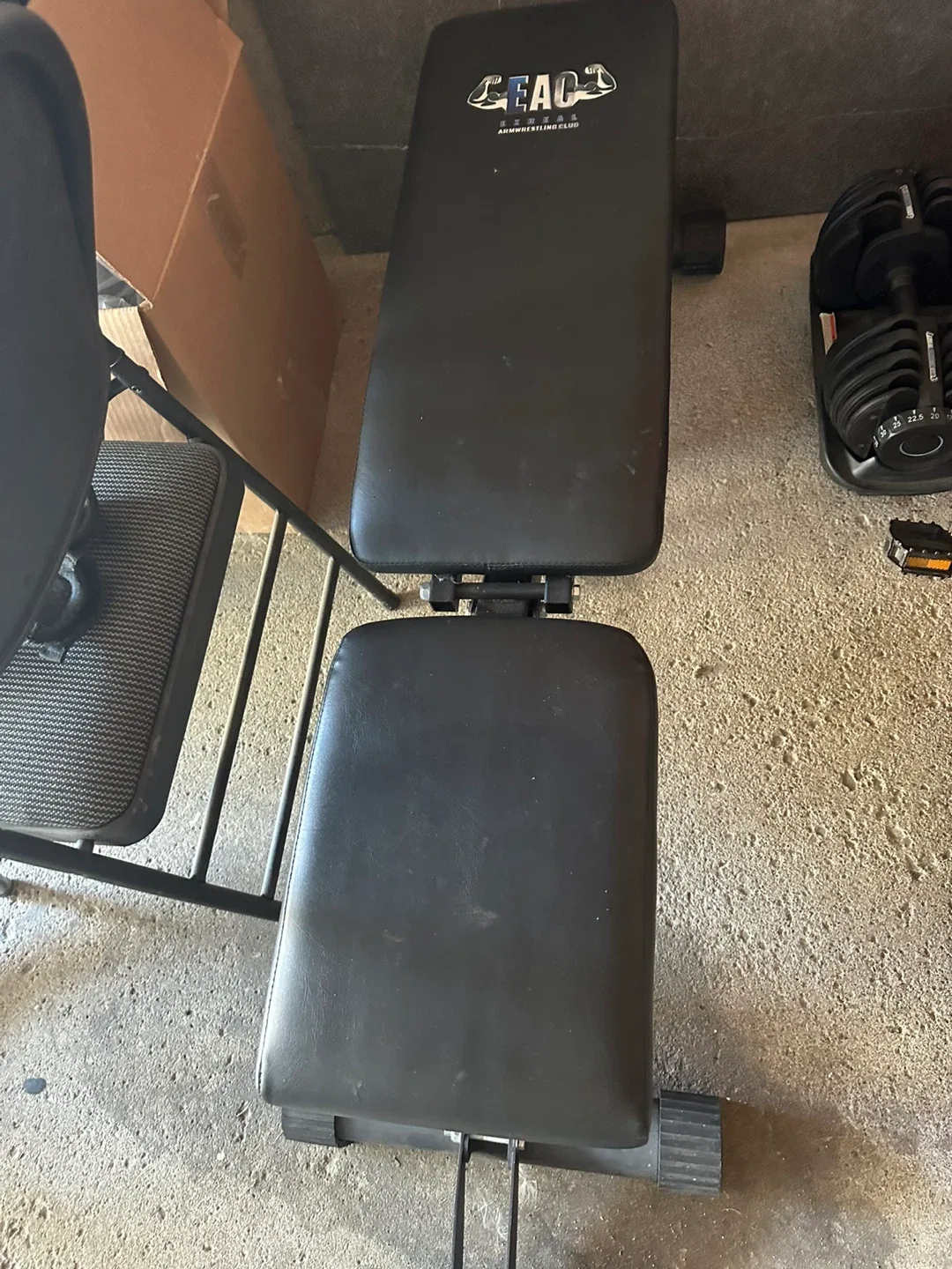 Adjustable Weight Bench & Dumbbells Set 52.5lbs image indicator(2)