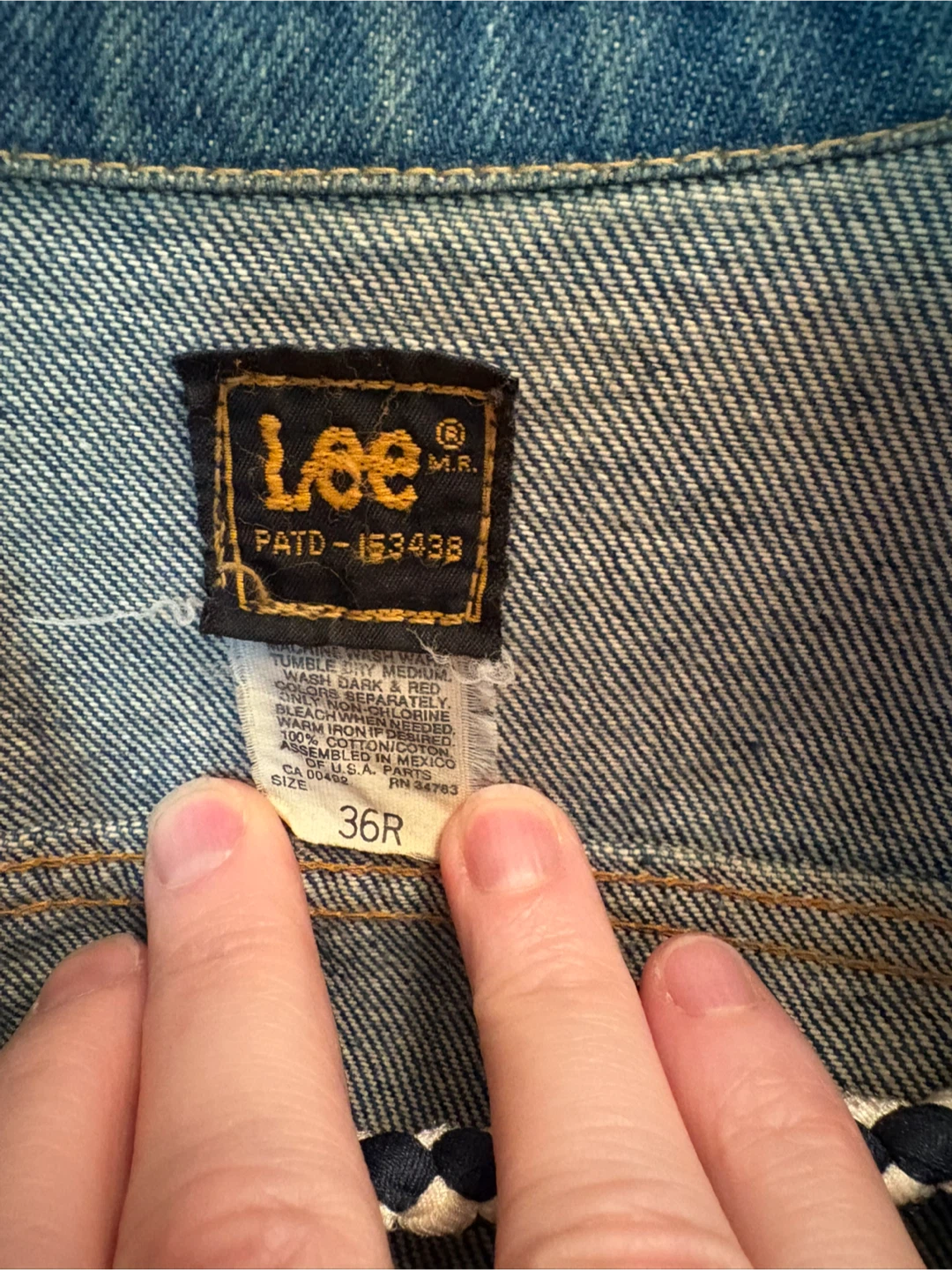 Lee Denim Jacket - Size 36R - photo 2